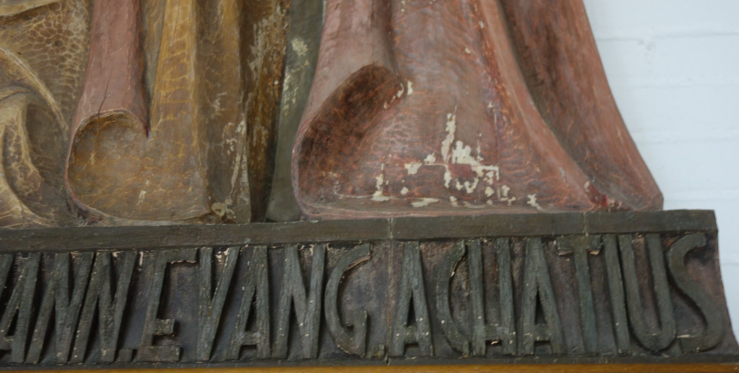 Restaurierung in Maria Martental in der Eifel