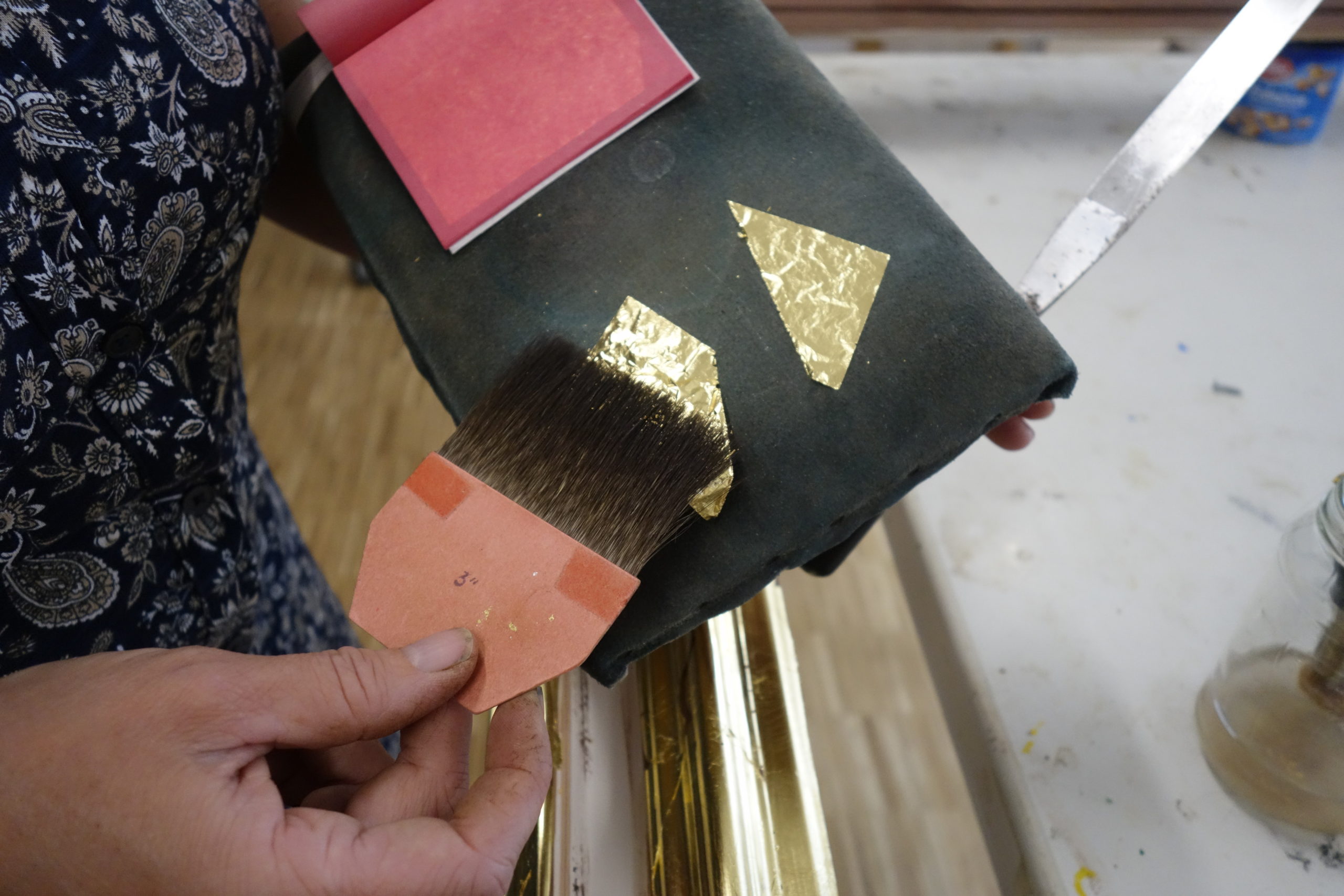 Vergolden mit Blattgold