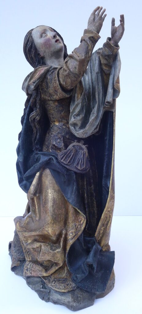 Restaurierung von Skulpturen, Statuen, Plastiken, Bildhauerarbeiten, geschnitzt, farbige Fassung