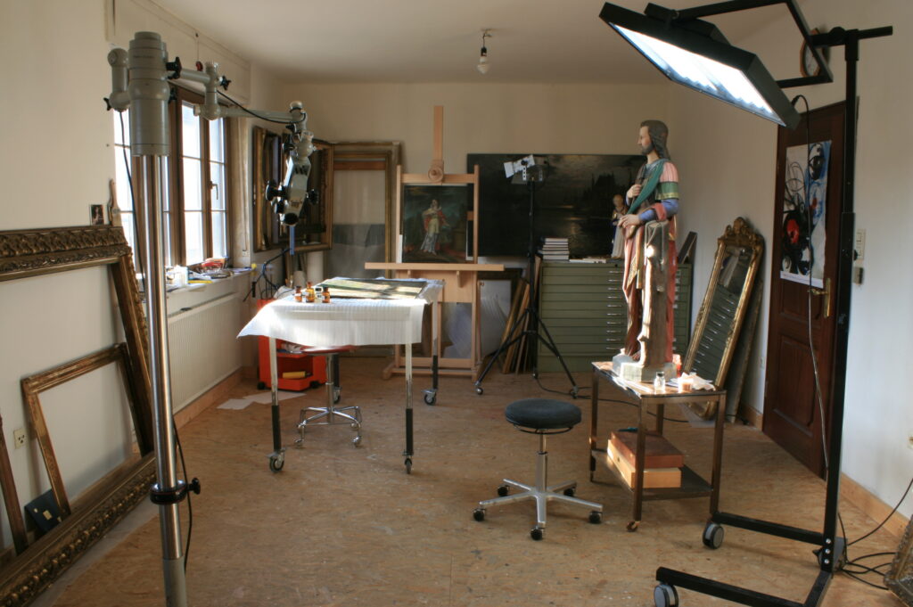 Atelier für Restaurierung in Koblenz, Gemälde und Skulpturen, Bonn, Limburg, Montabaur